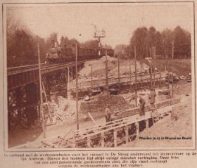 Werk aan viaduct De Steeg mei 1927 FB 18-9-2014 en site 9-3-2017.jpg