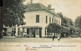 13-2 De Steeg, - Hotel het Wapen van Athlone, oudste kaart ± 1880 FB 18-6-2017.jpg