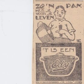 FB 14 dec (1). 2014 Advertentie Edy pan omstreeks 1948 met RWB.jpg