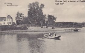 Veerhuis met pont en roeiboot verzonden 1925 FB 5 juli 2016.jpg