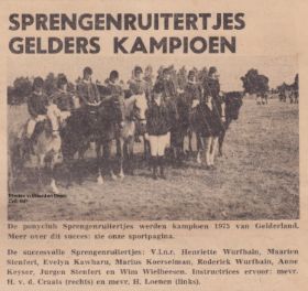 Sprengenruitertertjes Gelders kampioen augustus 1975 FB 3 okt. 2015.jpg